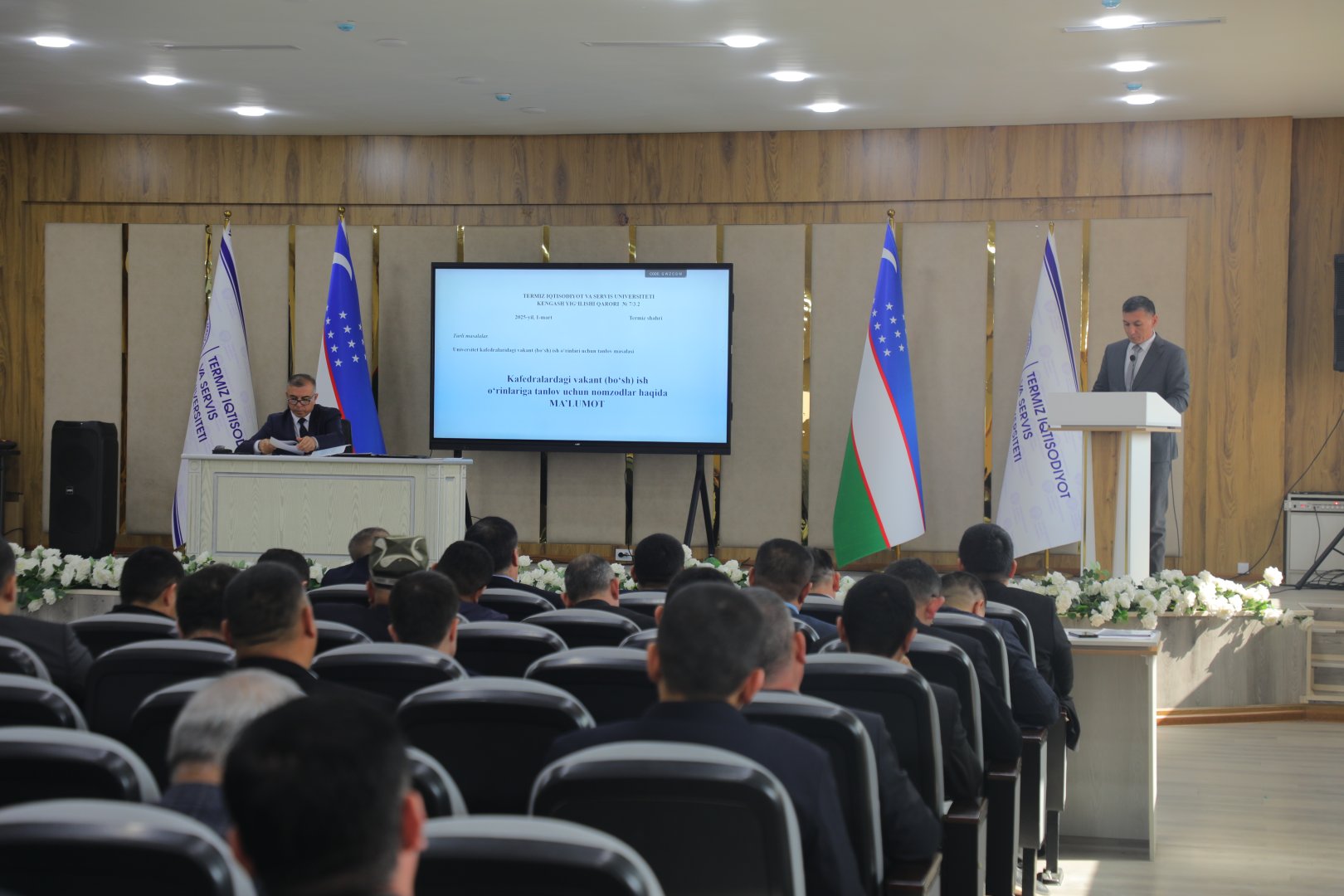 TISUda kengash yig‘ilishi bo‘lib o‘tdi