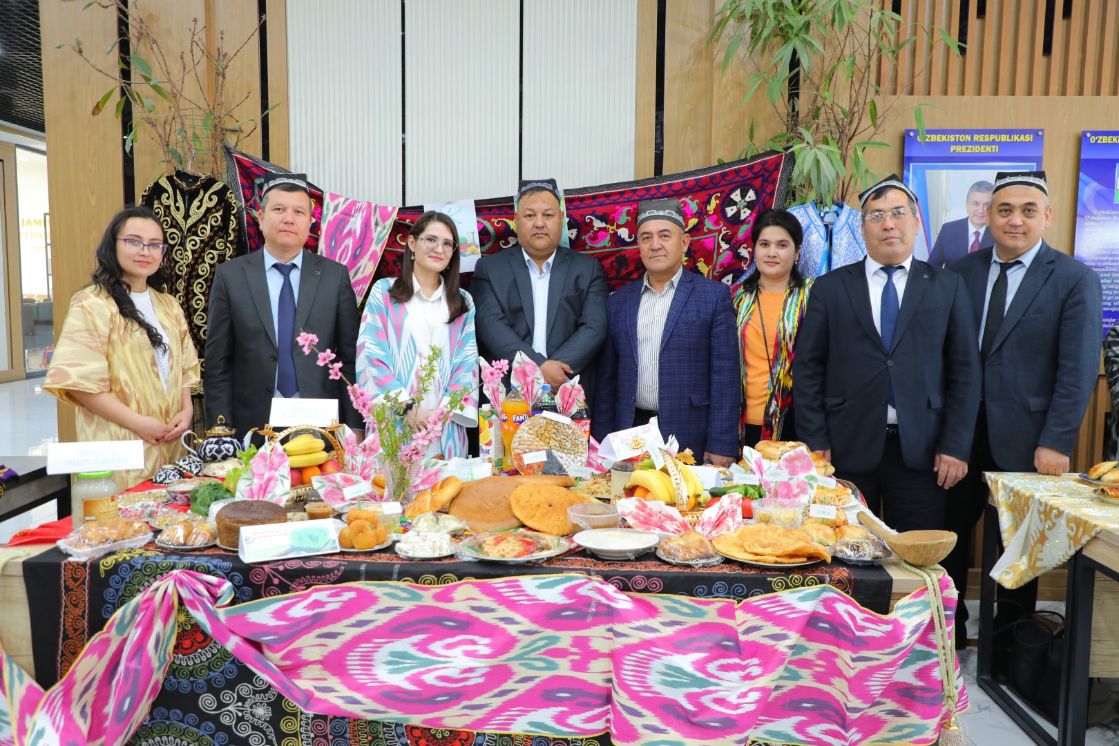 Milliy taomlar ko‘rgazmasi namoyishi