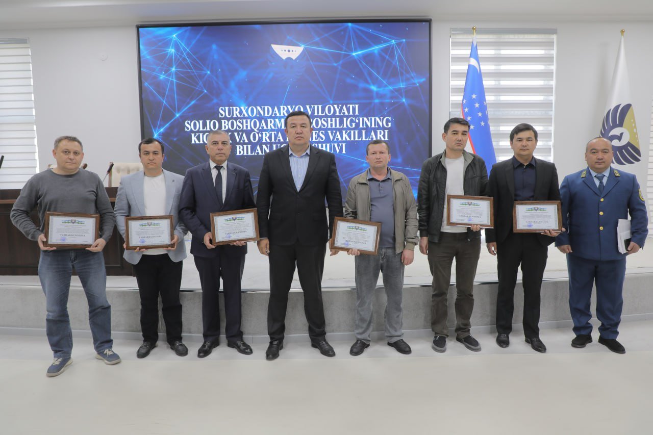 TISU — eng koʻp ish oʻrni yaratgan tadbirkorlik subyekti 