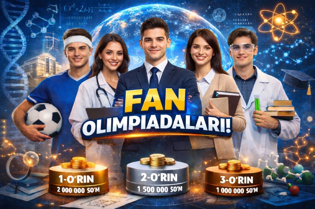 FAN OLIMPIADALARI BOSHLANADI!