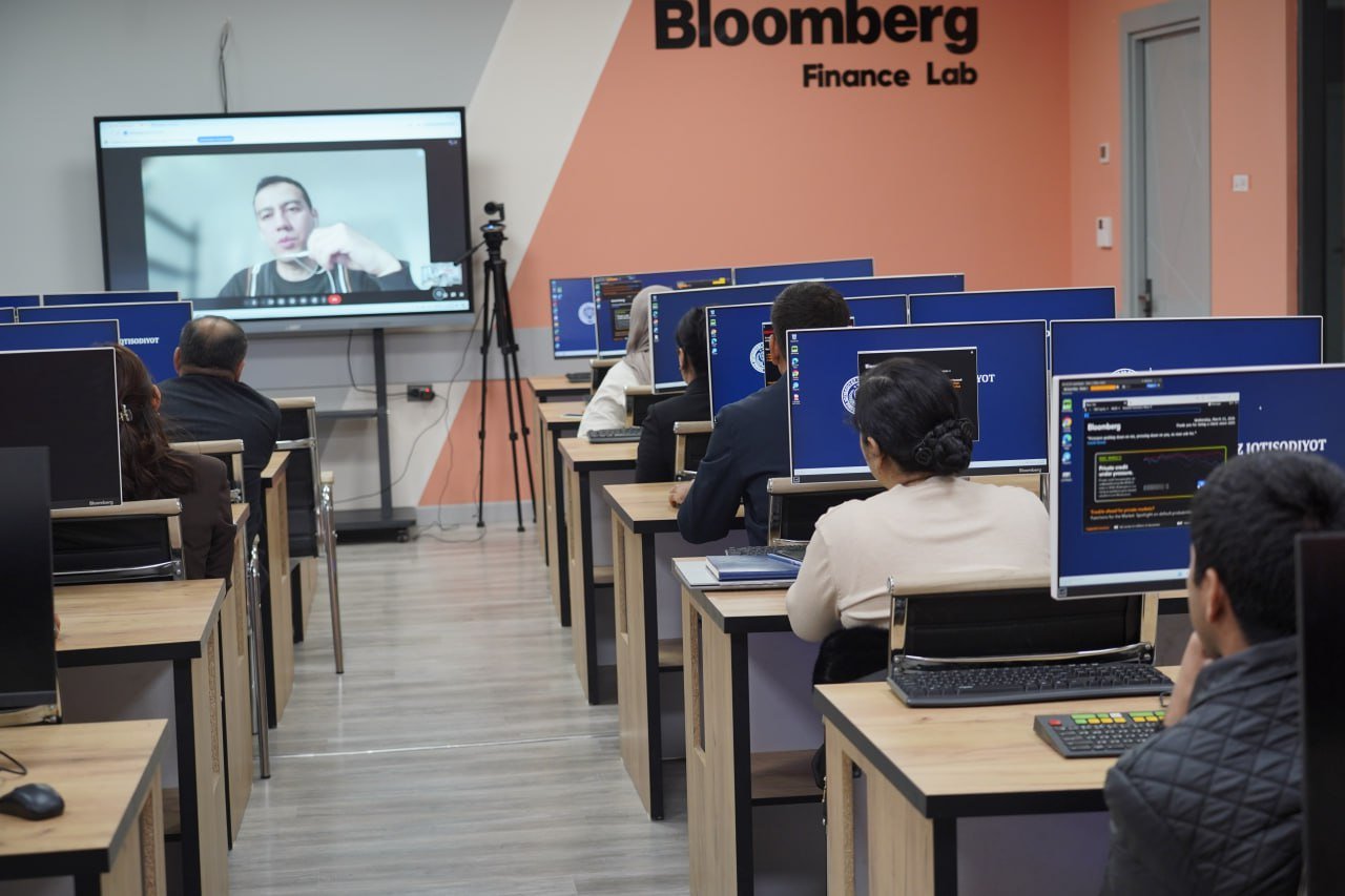 Bloomberg terminali bo‘yicha trening