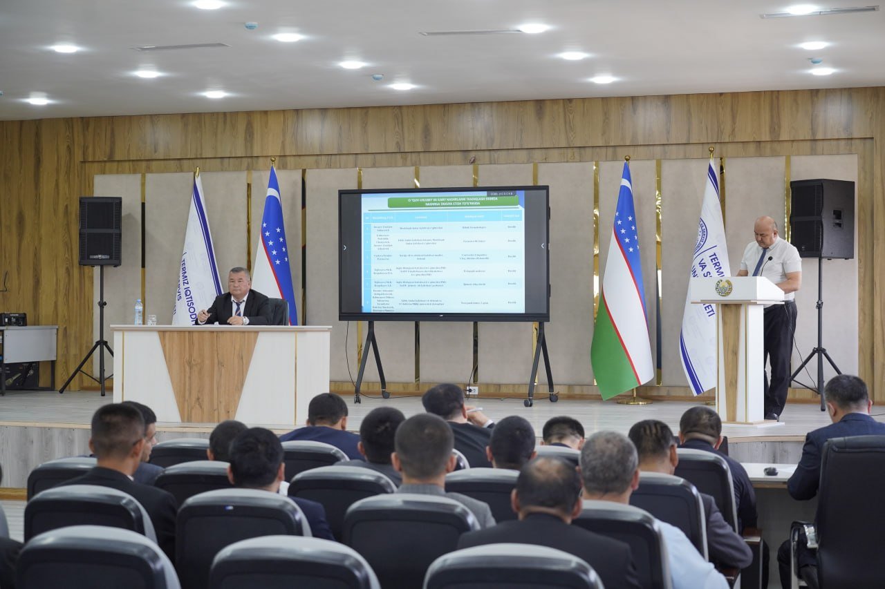 TISUda navbatdagi Kengash yig‘ilishi bo‘lib o‘tdi